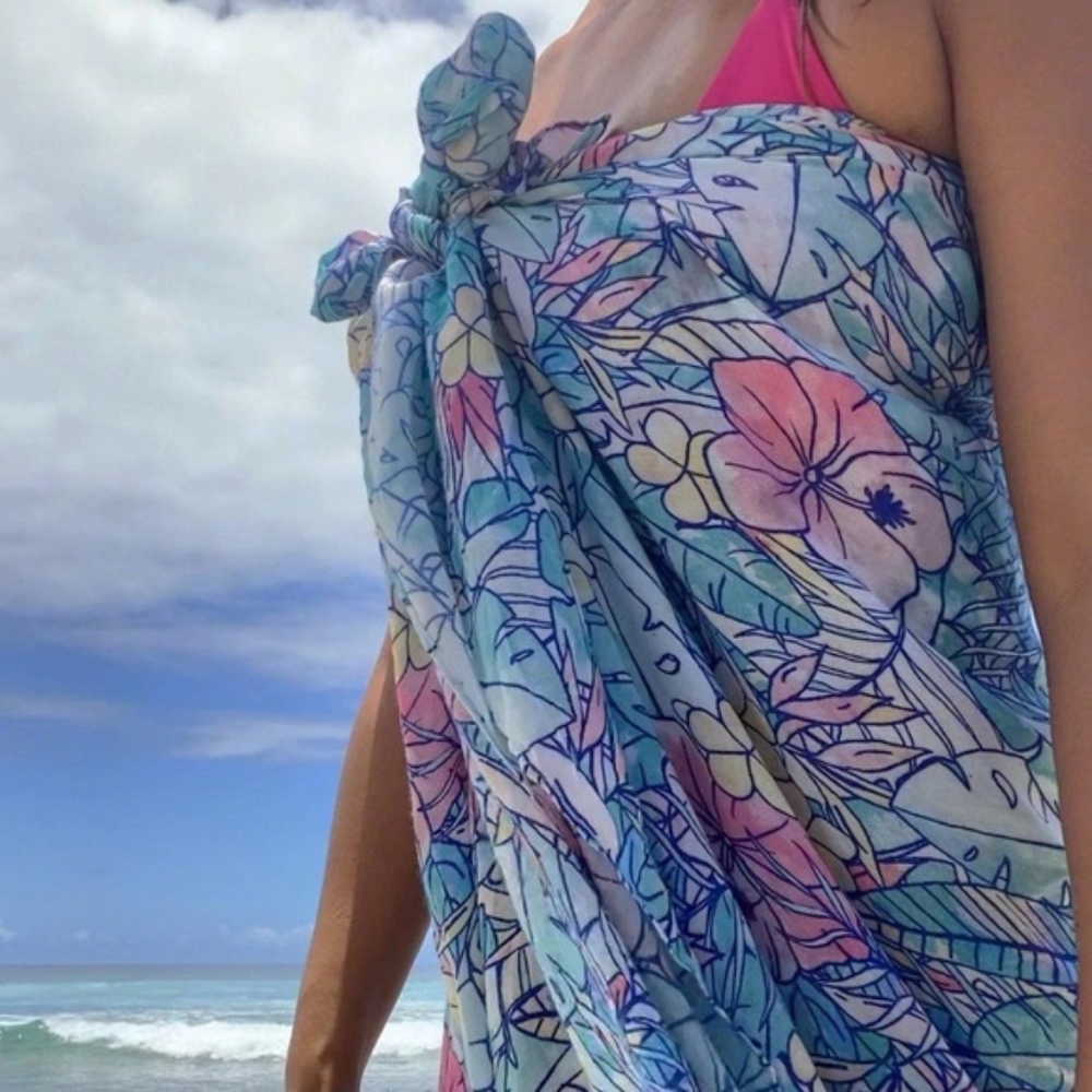 Fused Hawaii Fringed Parero